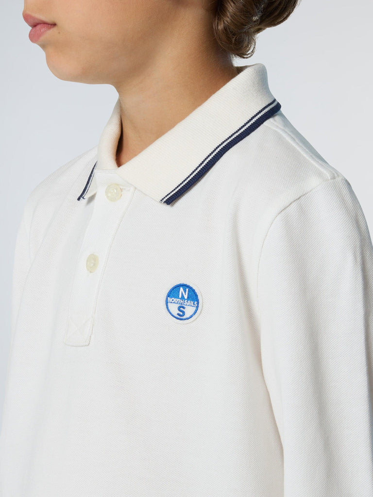 NORTH SAILS POLO LONG SLEEVE  W/LOGO