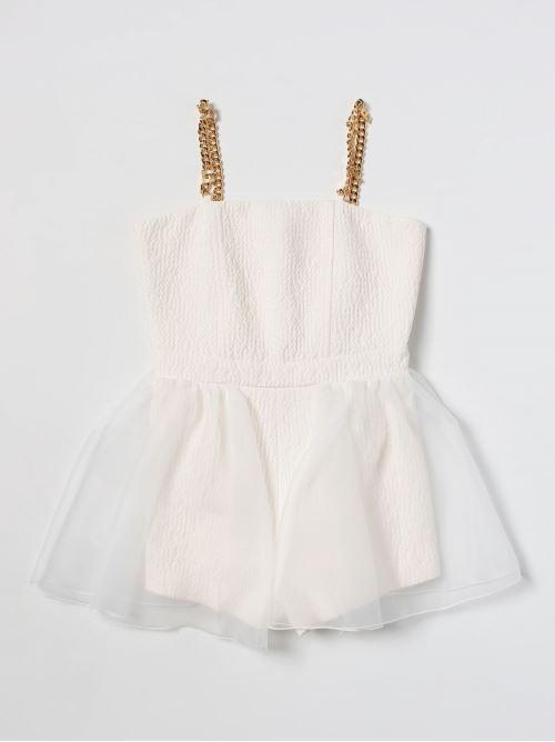 ELISABETTA FRANCHI La Mia Bambina TUTA CON BRETELLE CON CHARMS