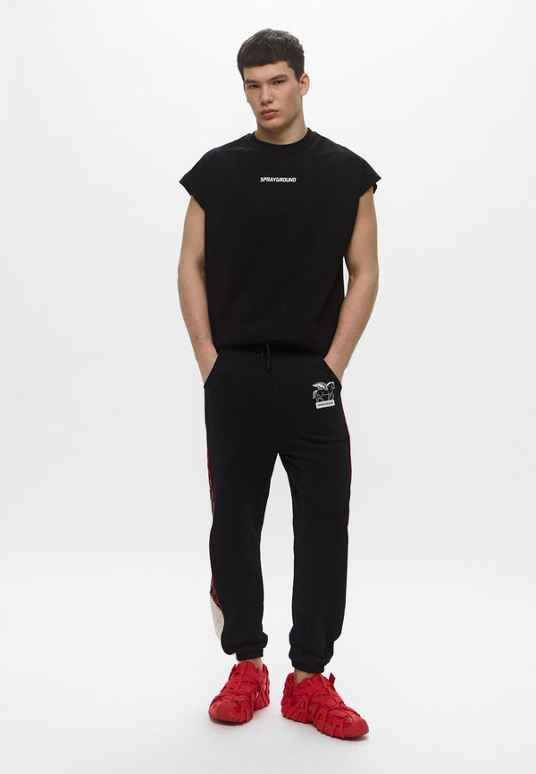 SPRAYGROUND TRIPLE PANTS BROWN