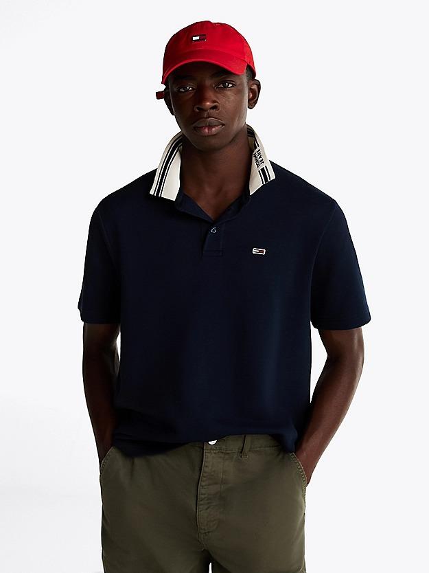 TOMMY JEANS TJM TIPPED LOGO POLO