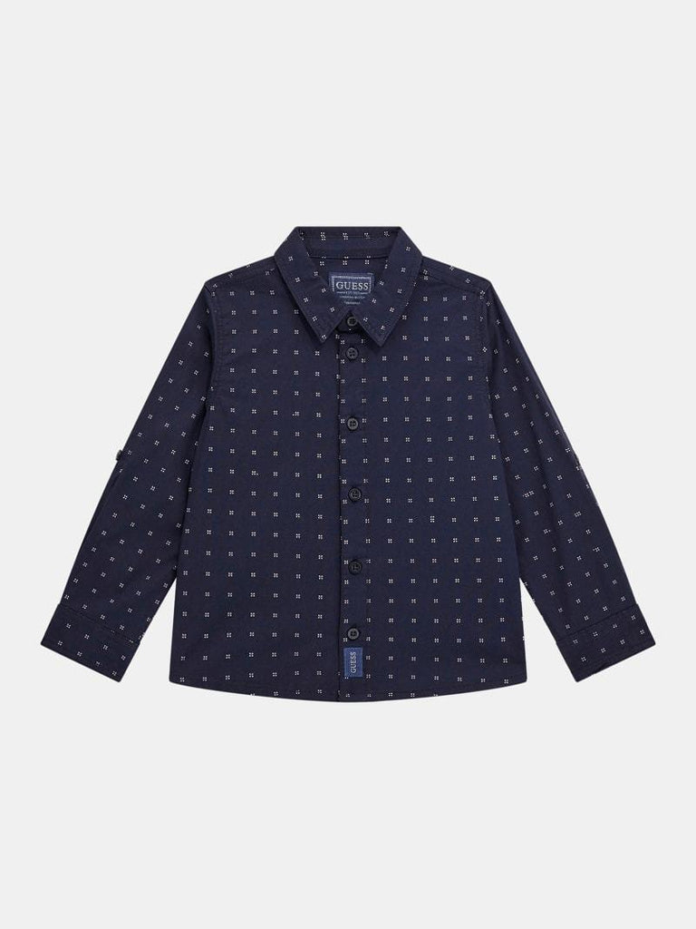 GUESS POPLIN ADJ. LS SHIRT
