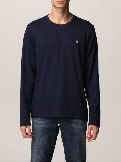 RALPH LAUREN L/S CREW-SLEEP-TOP