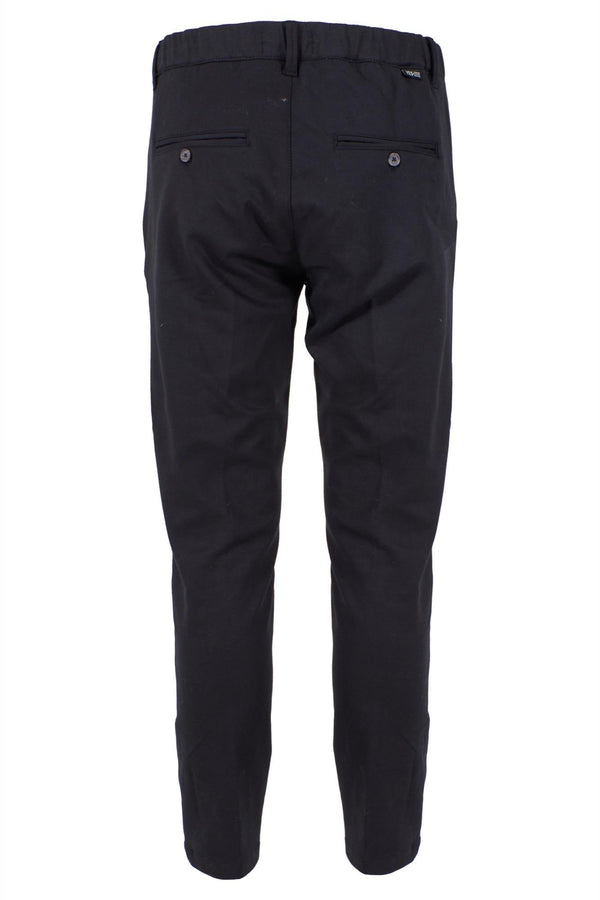 YES ZEE PANTALONE UOMO, COULISSE + ELASTICO, PINCES