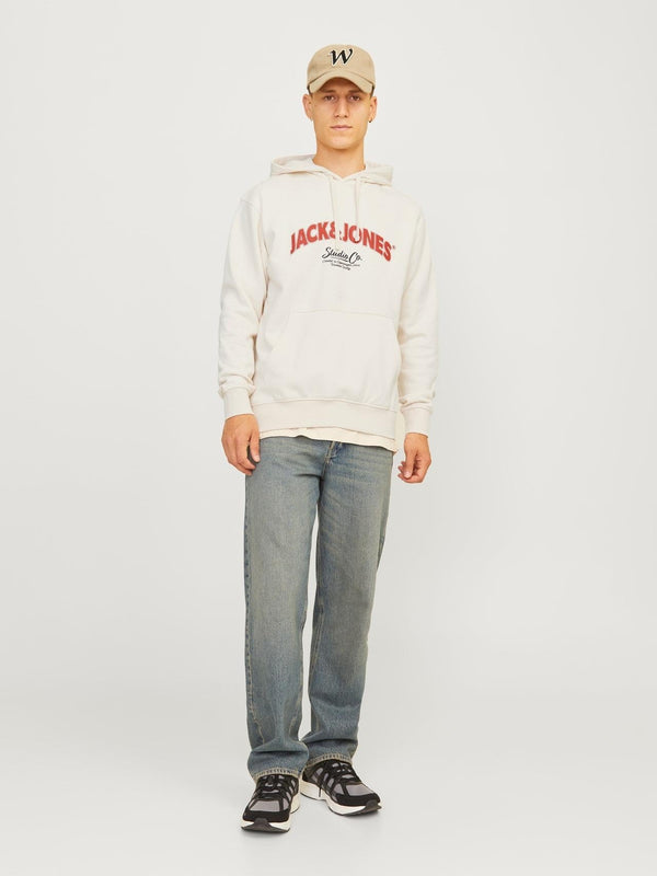 JACK AND JONES JORBRONX ARCH BIG SWEAT HOOD LN