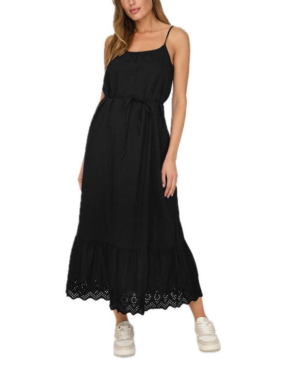 ONLY ONLLOU LIFE EMB SMOCK ANKEL DRESS PTM