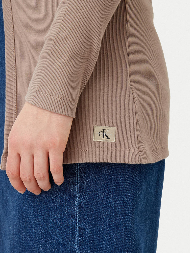 CALVIN KLEIN JEANS WOVEN LABEL RIB CARD