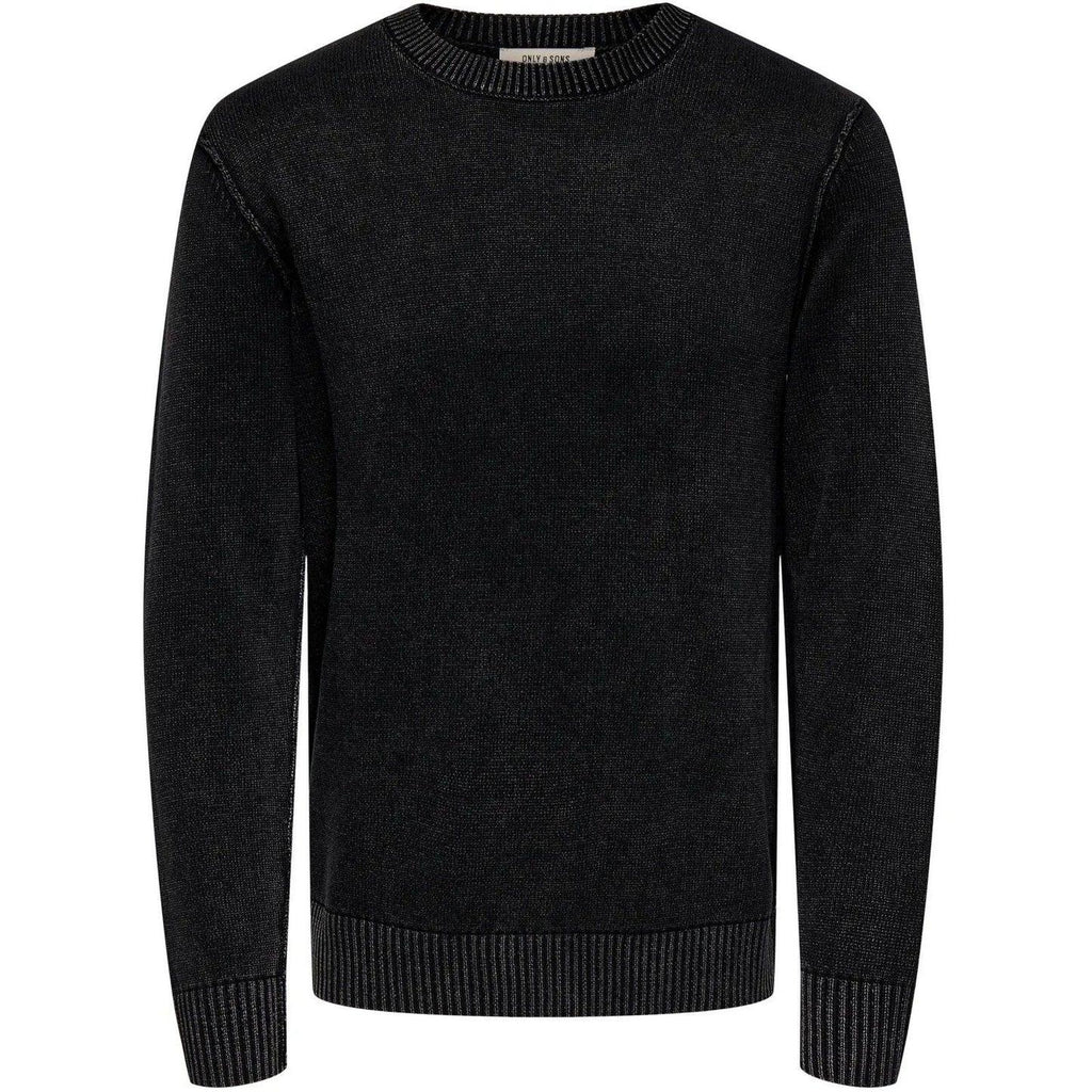 ONLY&SONS ONSMADS REG 5 CREW LS WASHED KNIT