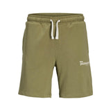 JACK AND JONES JPSTGORDON CHARGE PRINT SWEAT SHORTS MID
