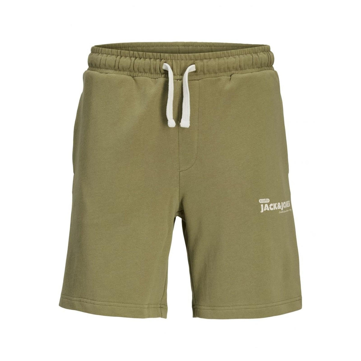 JACK AND JONES JPSTGORDON CHARGE PRINT SWEAT SHORTS MID