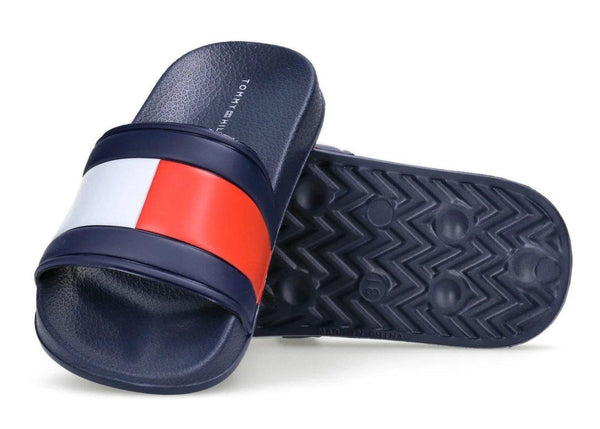 TOMMY HILFIGER CIABATTA MARE STAMPA FLAG