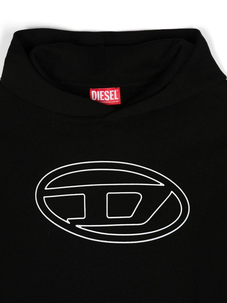 DIESEL SBIGOVALHOOD OVER SWEAT-SHIRT