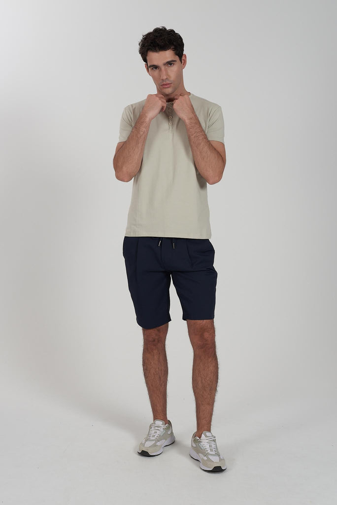 YES ZEE BERMUDA UOMO CON COULISSE E ELASTICO AI FIANCHI