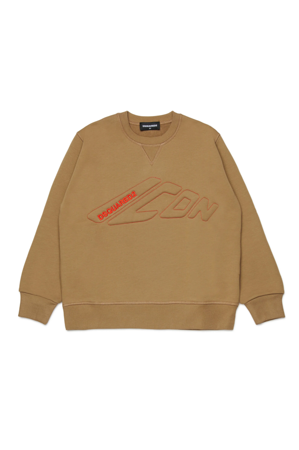 DSQUARED2 JUNIOR D2S943U SLOUCH FIT-ICON FELPA