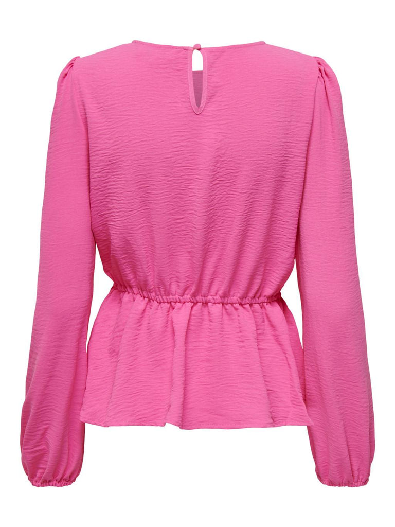 ONLY ONLMETTE DAR L/S O-NECK TOP NOOS WVN