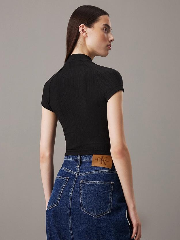 CALVIN KLEIN JEANS WARM TEXTURE RIB MOC