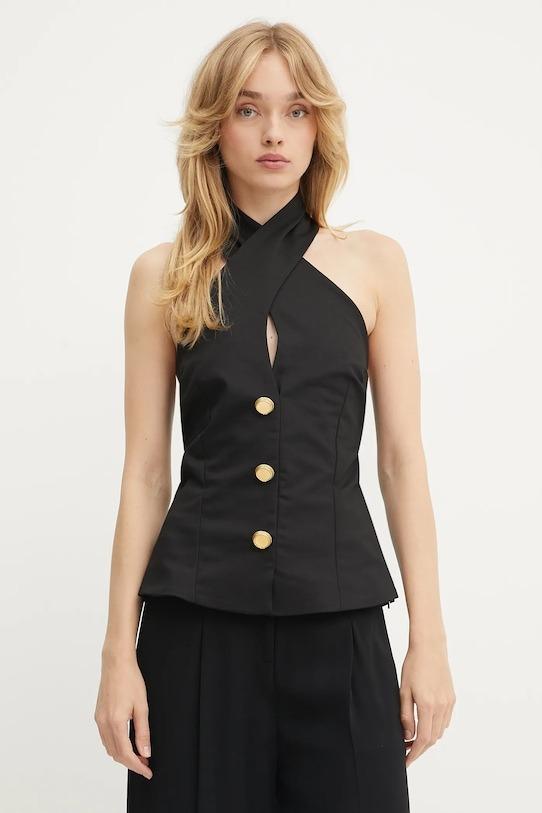 GUESS MARCIANO NADA HALTER NECK SL TOP