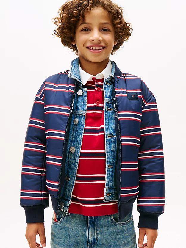 TOMMY HILFIGER TOMMY VARSITY REVERSIBLE BOMBE