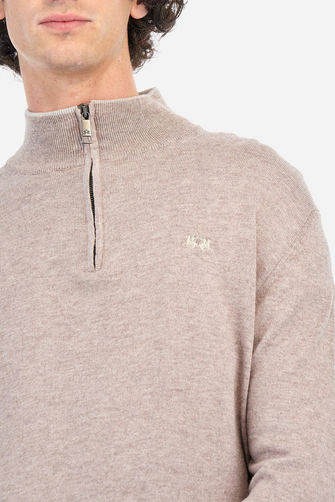 LA MARTINA MAN SWEATER BASIC COTTON WOOL