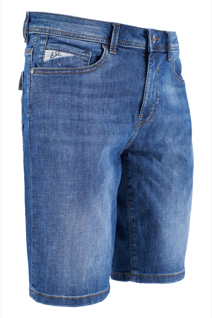 YES ZEE BERMUDA JEANS UOMO 5 TASCHE, SLIM