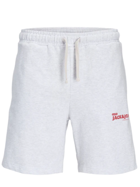 JACK AND JONES JPSTGORDON CHARGE PRINT SWEAT SHORTS MID