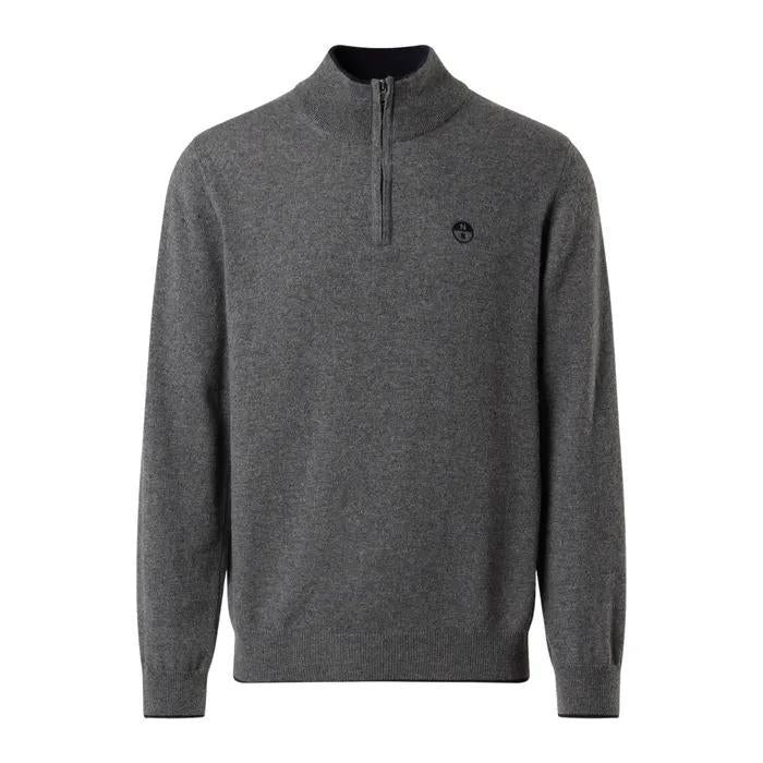 NORTH SAILS HALD ZIP  12GG KNITWEAR