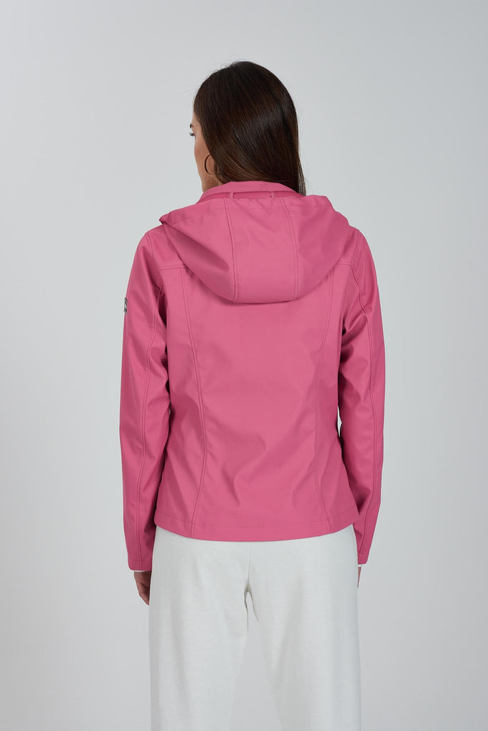 YES ZEE GIUBBINO DONNA IN SOFTSHELL CON CAPPUCCIO