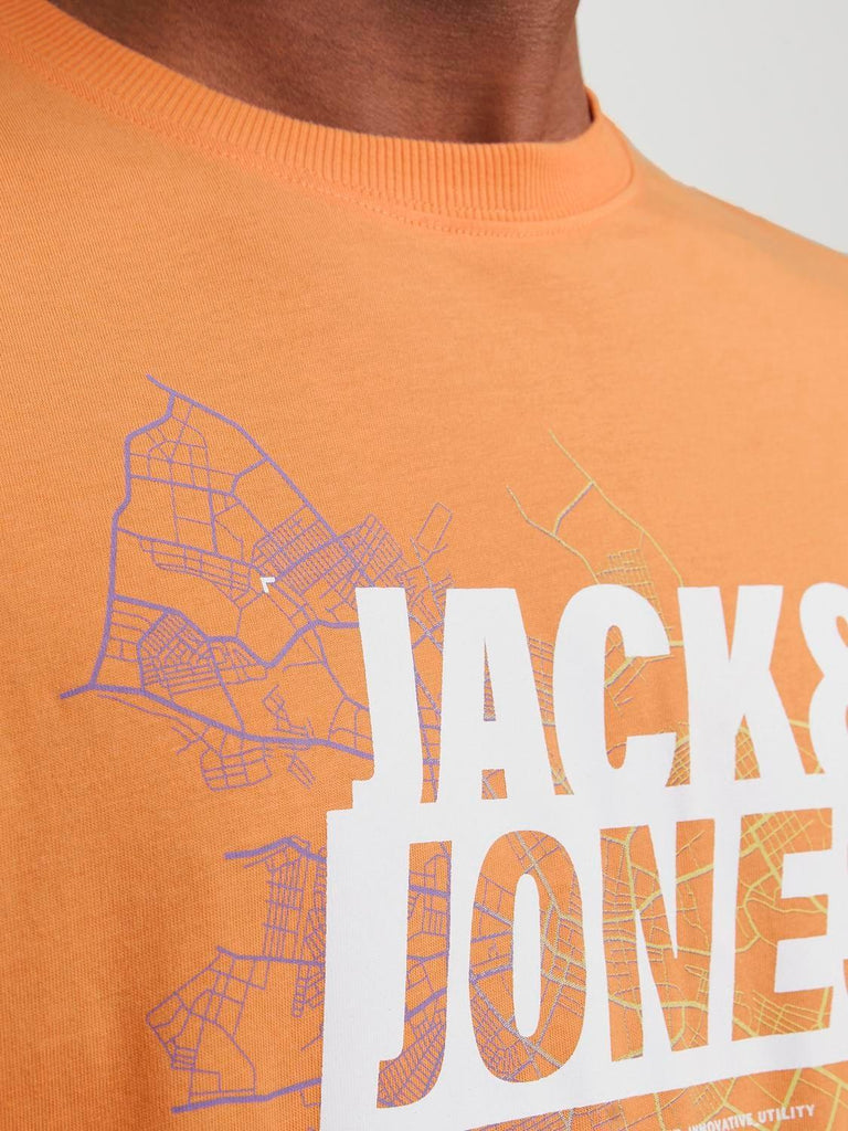 JACK AND JONES JCOMAP LOGO TEE SS CREW NECK SN