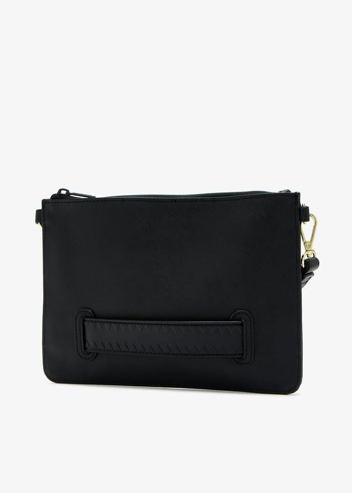 SPRAYGROUND GOLD AND DANGEROUS CROSSOVER CLUTCH