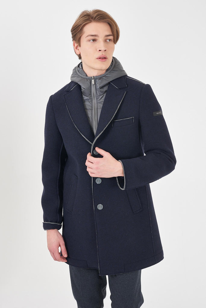 YES ZEE CAPPOTTO UOMO SFODERATO