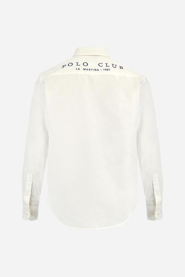 LA MARTINA MAN SHIRT L/S STRETCH OXFORD