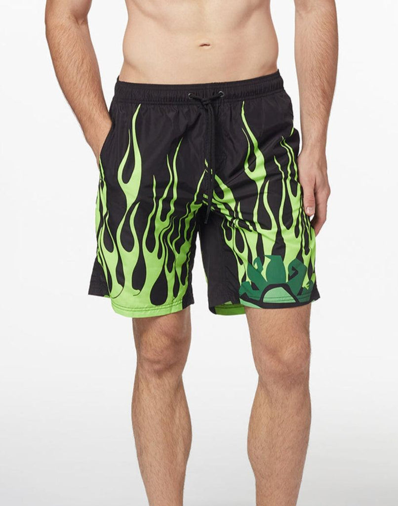 SUNDEK ACID FLAME PRINT BD