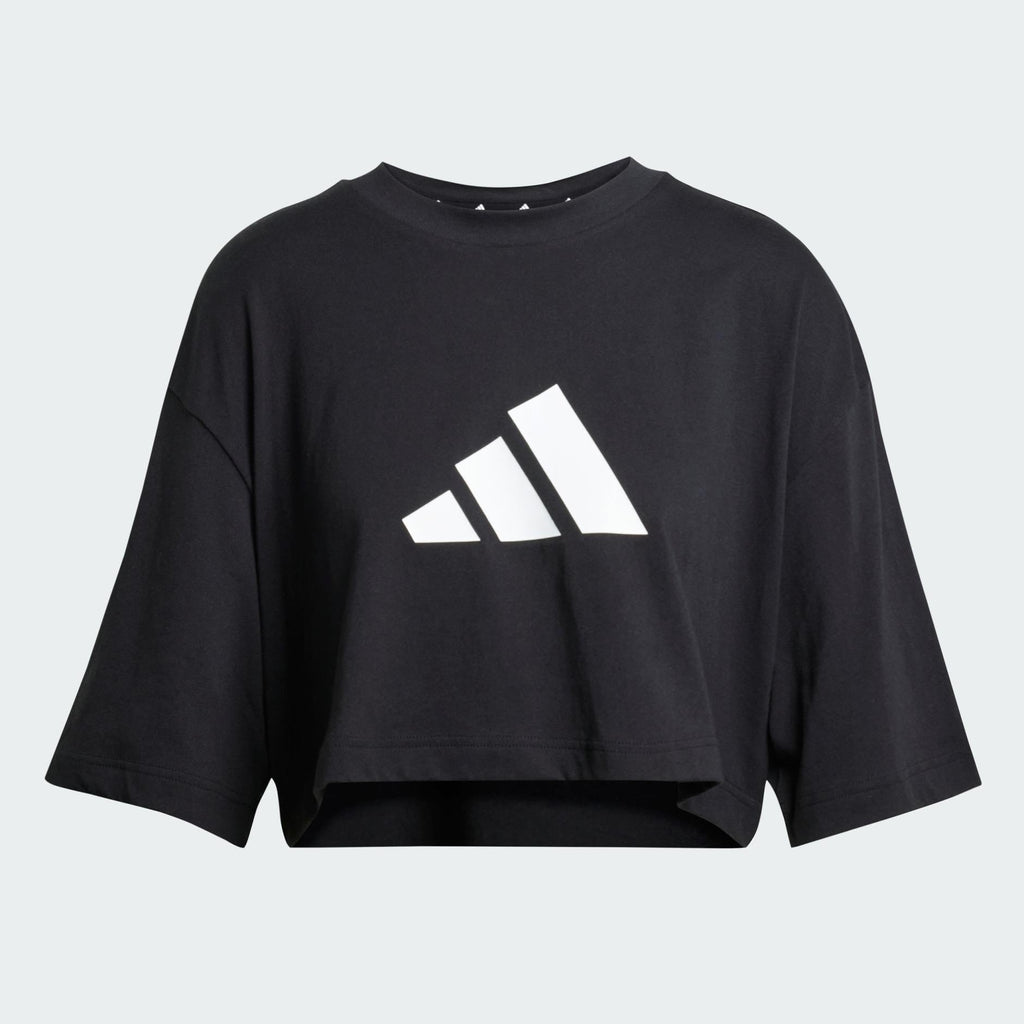 ADIDAS W FI 3B TEE         BLACK