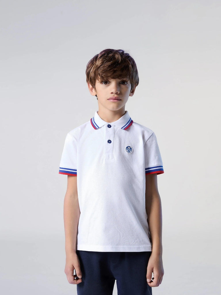 NORTH SAILS SS POLO WITH GRAPHIC