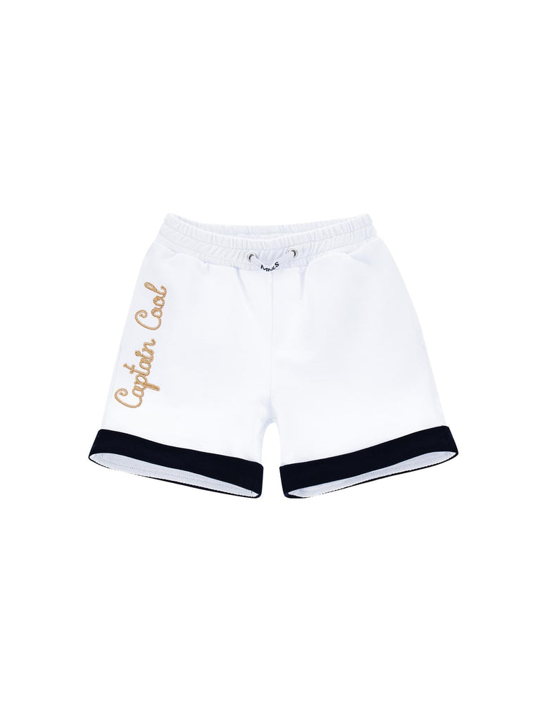 MONNALISA BERMUDA JOGGER FELPA 100%