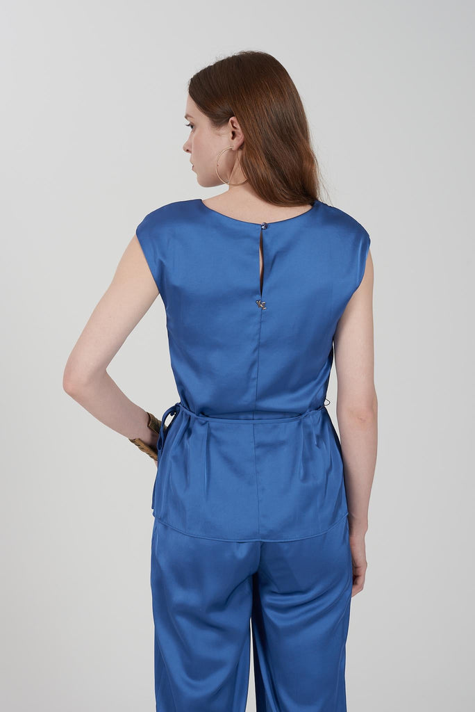 YES ZEE CASACCA DONNA SMANICATA CON CINTURINO