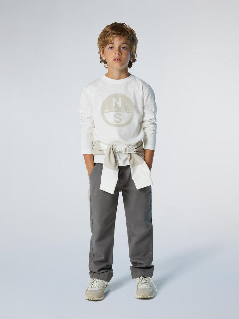 NORTH SAILS T SHIRT  LONG SLEEVE  W/GRAPHIC
