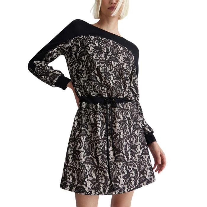 LIU JO FELPA M/L PIZZO