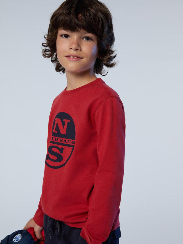 NORTH SAILS LS T-SHIRT WITH GRAPHIC