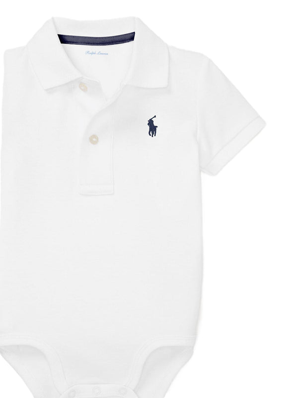 RALPH LAUREN SS POLO-ONE PIECE-BODYSUIT