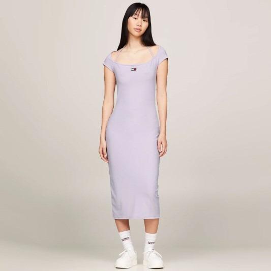 TOMMY JEANS TJW MIDI BADGE RIB D