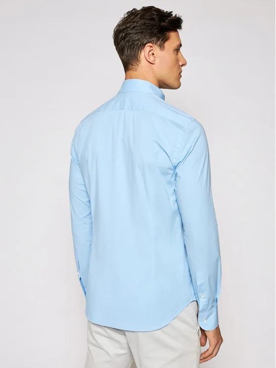 LA MARTINA MAN SHIRT L/S POPLIN STRETCH