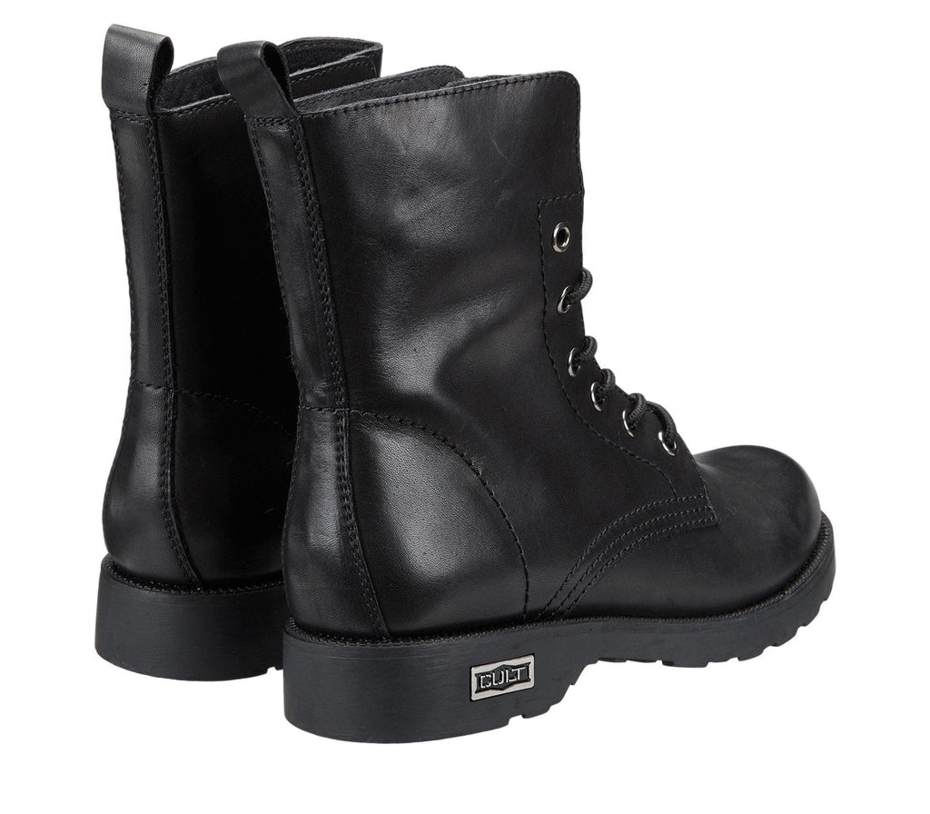 CULT ZEPPELIN 472 MID W LEATHER BLACK