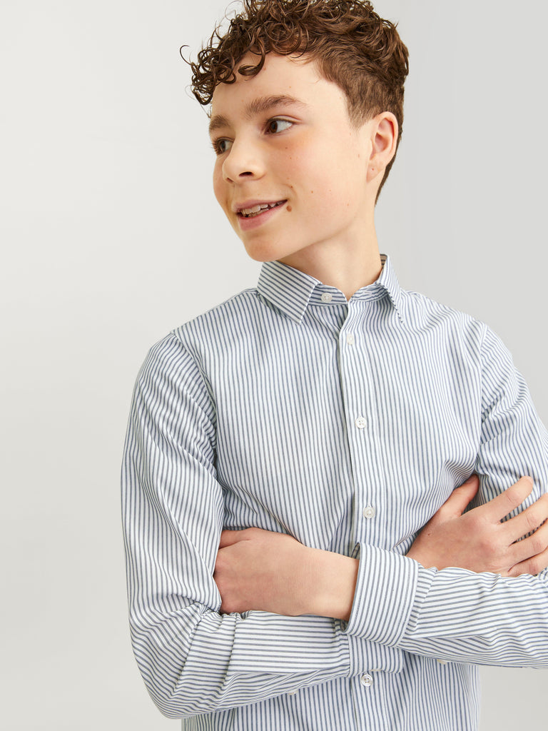 JACK JONES KIDS JJJOE PRINT SHIRT LS AW 24 JR