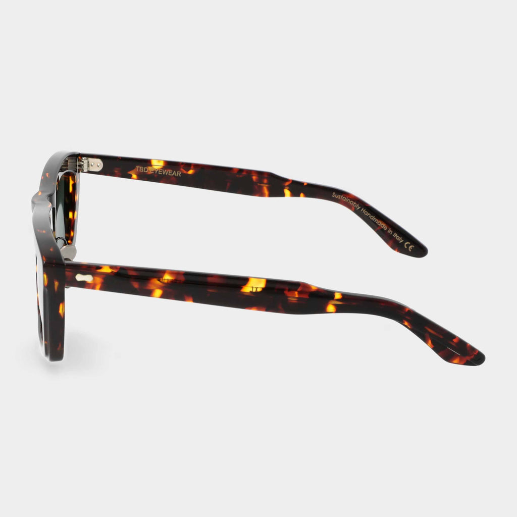 Leaf Eco Dark Havana | Bottle Green