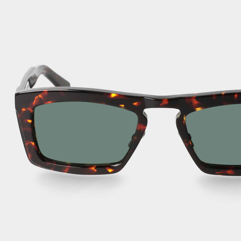 Leaf Eco Dark Havana | Bottle Green