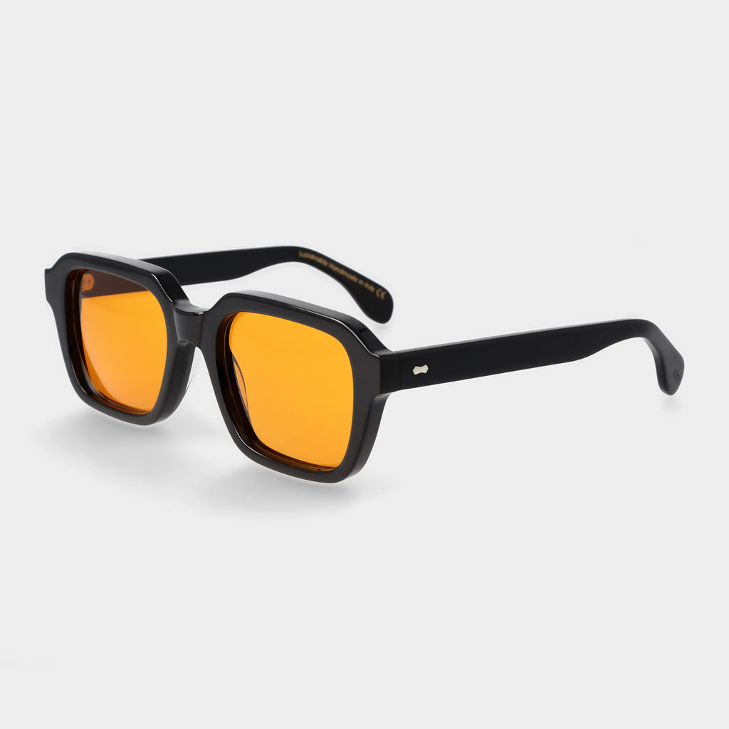 Lino Eco Black | Orange