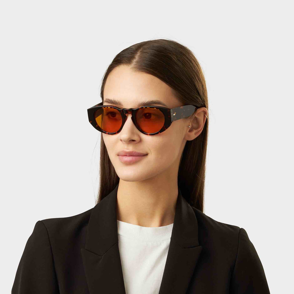 Madras Eco Dark Havana | Orange