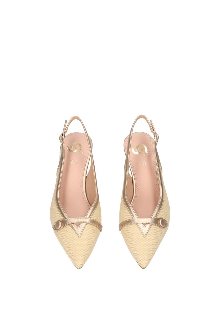 GP988 Decollete aperto dietro GOLD&GOLD