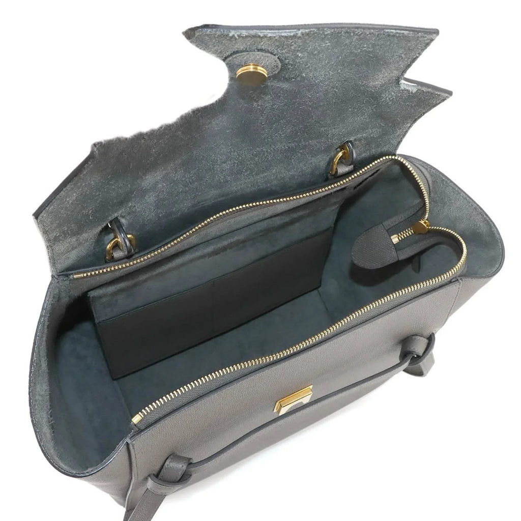 Céline Belt Bag Mini – Pelle Grigia