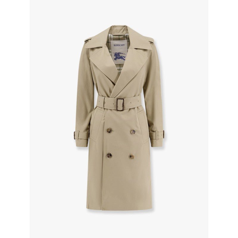 Burberry Trench Coat in Cotone Biologico – Beige